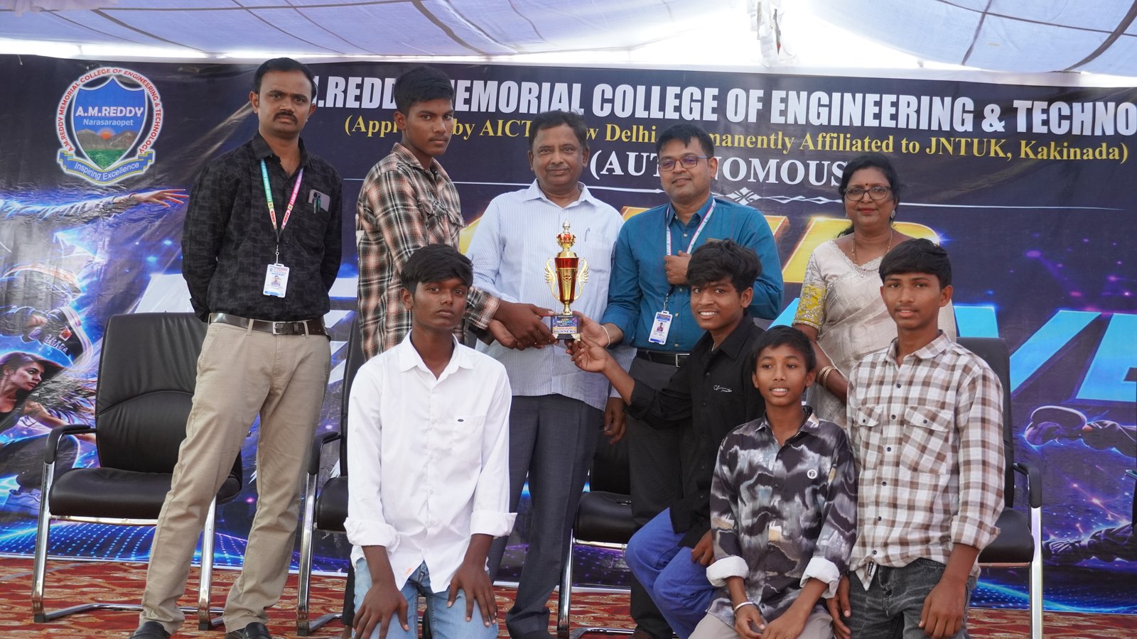 Diploma Freshers Day 2026 at A.M. Reddy Engineering College